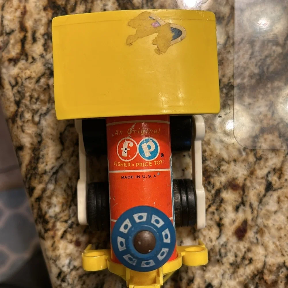 Vintage fisher price train toot-toot